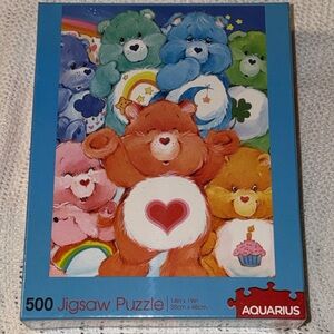 BNWT rare 500-piece Care Bears Jigsaw Puzzle by Aquarius NEW Sealed